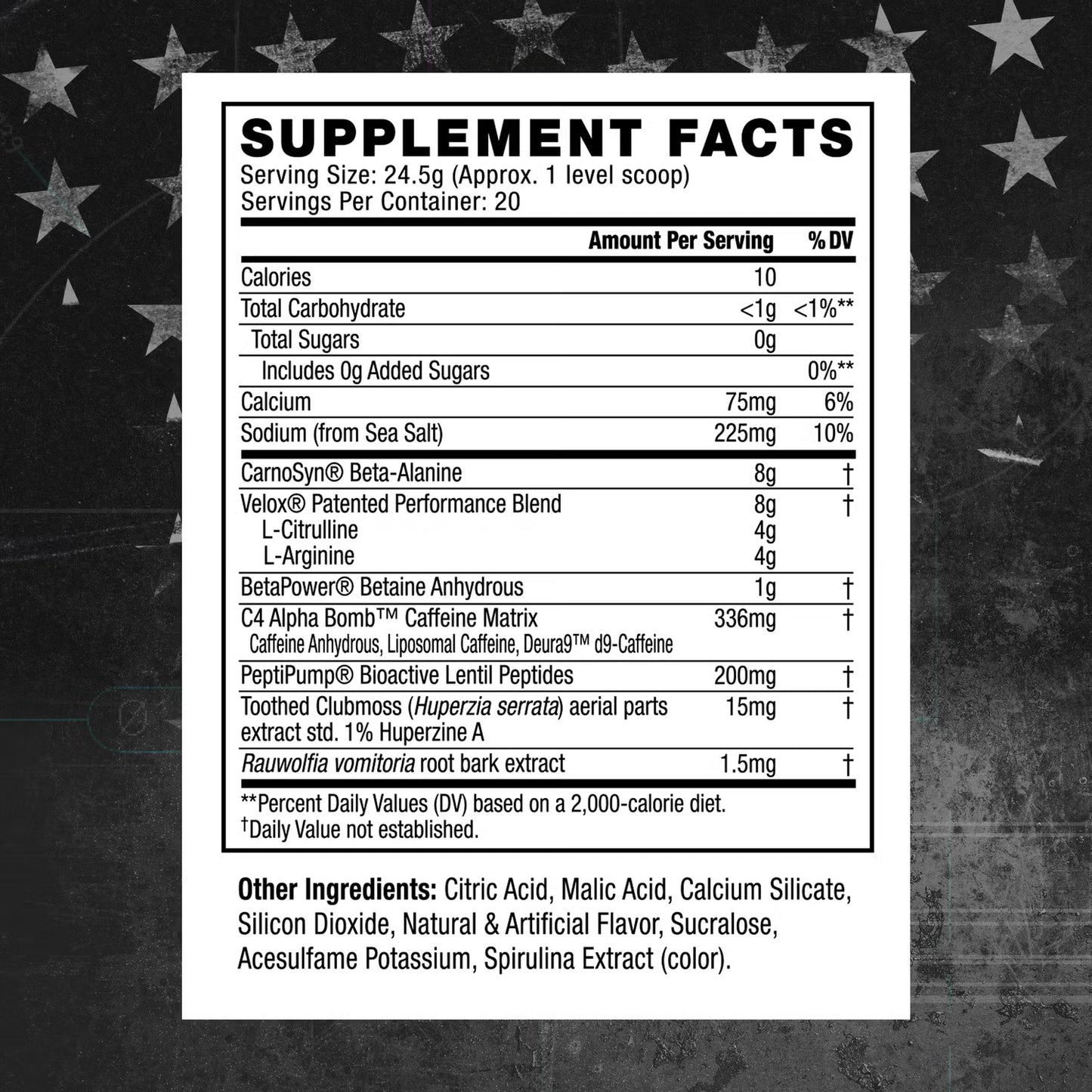 Cellucor C4 Alpha Bomb – Uncle Samberry (Limited Edition)