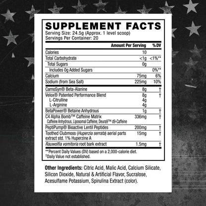 Cellucor C4 Alpha Bomb – Uncle Samberry (Limited Edition)